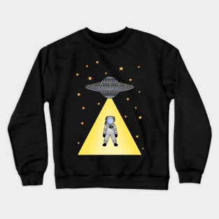 UFO, I want to believe, space, supernatural Crewneck Sweatshirt